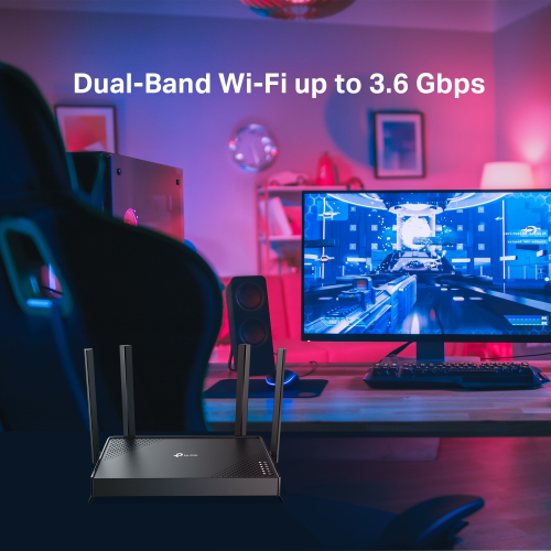 TP-Link Archer BE220 BE3600 Çift Bant Wi-Fi 7 Router