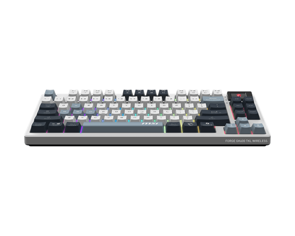 MSI FORGE GK600 TKL WIRELESS SKY TR RGB Mekanik Gaming (Oyuncu) Klavye