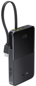 Baseus EnerFill FC51 Bipow2 Pro Siyah Power Bank 10000mAh 22.5W Taşınabilir Şarj Cihazı