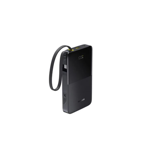 Baseus EnerFill FC51 Bipow2 Pro Siyah Power Bank 10000mAh 22.5W Taşınabilir Şarj Cihazı 