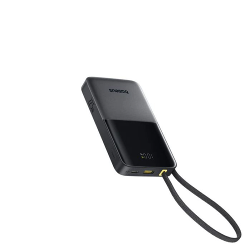 Baseus EnerFill FC51 Bipow2 Pro Siyah Power Bank 10000mAh 22.5W Taşınabilir Şarj Cihazı 