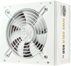 Cooler Master MWE Gold V3 850 MPE-8506-ACAG-G 850W ATX 3.1 PCI-E 5.0 80+ Gold 120mm Fan Beyaz Power Supply