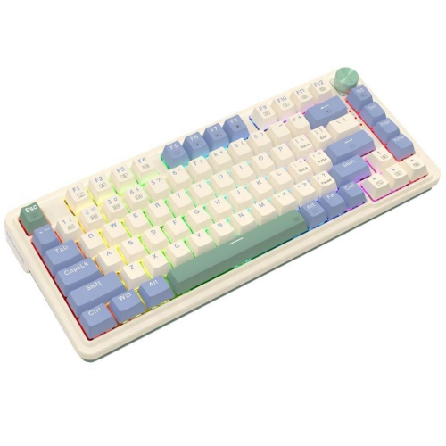 REDRAGON UCAL PRO K673CPG-RGB-PRO Beyaz Kablosuz Klavye