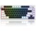 MageGee SKY81 83 Tuş Kablosuz RGB Hot-Swap Gasket Siyah-Beyaz Gaming Klavye 