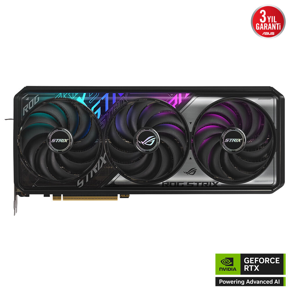ASUS ROG STRIX GeForce RTX 5070TI 16GB ROG-STRIX-RTX5070TI-16G GDDR7 256Bit Gaming (Oyuncu) Ekran Kartı