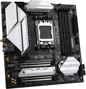 COLORFUL BATTLE-AX B850M-PLUS PRO WIFI V14 DDR5 7600MHz mATX AM5 Gaming (Oyuncu) Anakart