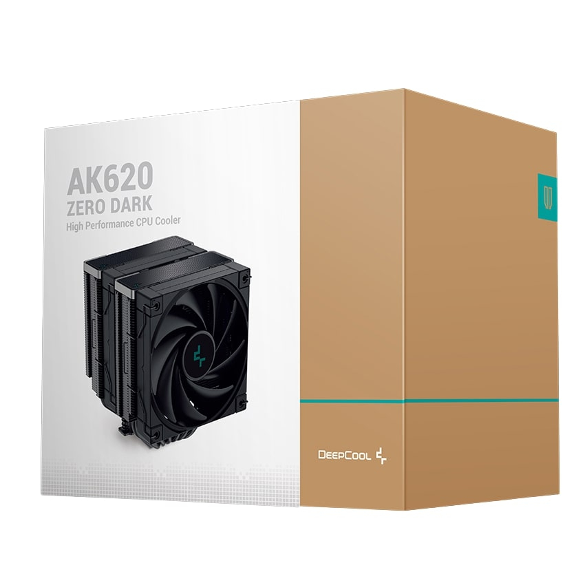 DEEPCOOL AK620-ZERODARK 2x120mm İşlemci Hava Soğutucu