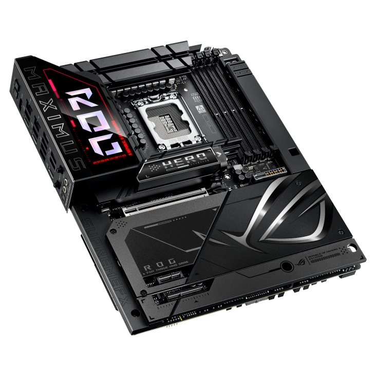 ASUS ROG MAXIMUS Z890 HERO BTF Intel LGA1851 Z890 DDR5 9200MHz(OC) ATX Gaming (Oyuncu) Anakart