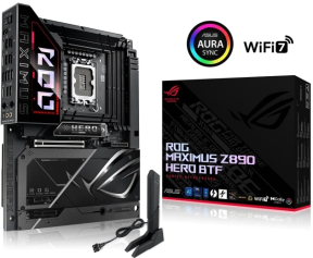 ASUS ROG MAXIMUS Z890 HERO BTF Intel LGA1851 Z890 DDR5 9200MHz(OC) ATX Gaming (Oyuncu) Anakart