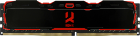 Goodram IRDM X IR-X3200D464L16A/16G 16GB (1x16GB) DDR4 3200MHZ CL16 Siyah Gaming (Oyuncu) Ram