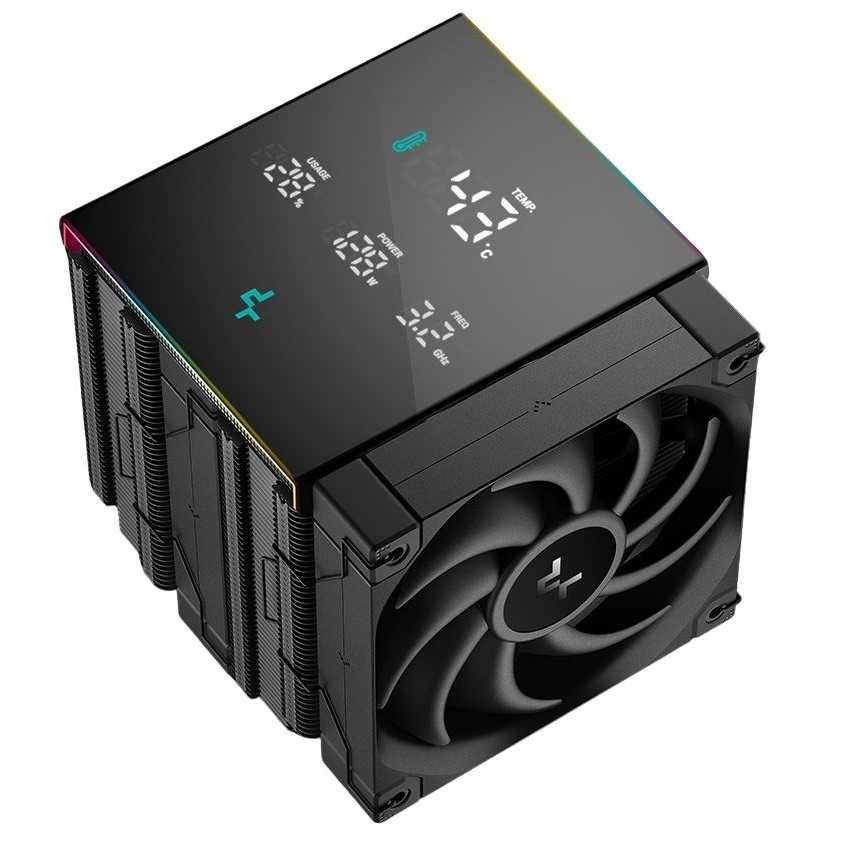 DeepCool AK620 DIGITAL PRO 2x120mm Fan ARGB Kule Tipi İşlemci Soğutucu