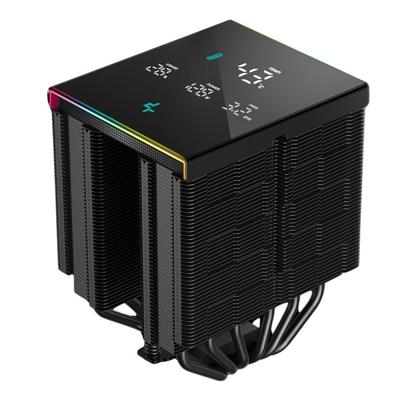DeepCool AK620 DIGITAL PRO 2x120mm Fan ARGB Kule Tipi İşlemci Soğutucu