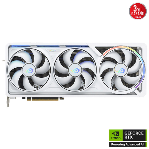 ASUS ROG Astral GeForce RTX 5090 32GB OC White Edition ROG-ASTRAL-RTX5090-O32G-WHITE GDDR7 512Bit Gaming (Oyuncu) Ekran Kartı