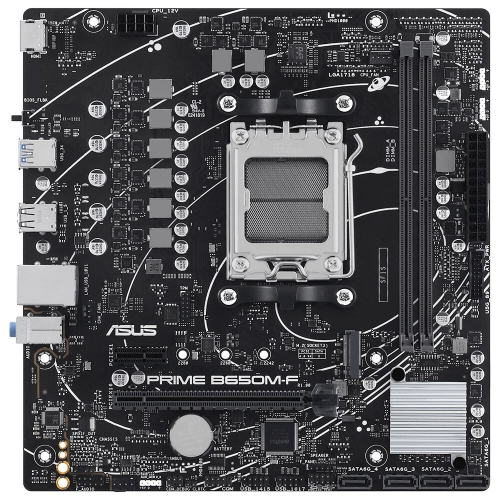ASUS Prime B650M-F AMD B650 AM5 Soket DDR5 7200+(OC)MHz mATX Anakart