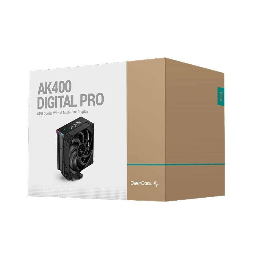 DeepCool AK400 DIGITAL PRO 1x120mm İşlemci Hava Soğutucu