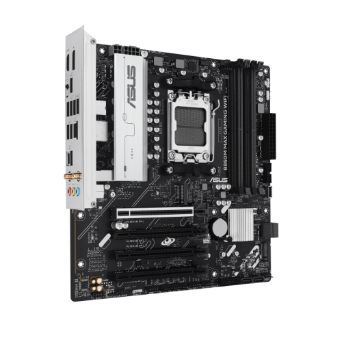 ASUS Prime B850M MAX GAMING WIFI AMD B850 AM5 Soket DDR5 8000+(OC)MHz mATX Gaming (Oyuncu) Anakart
