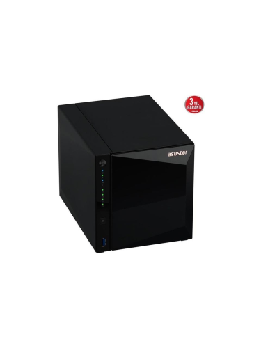 Asustor  AS3304T V2 Relatek 2GB 4 Yuvalı NAS Depolama Ünitesi