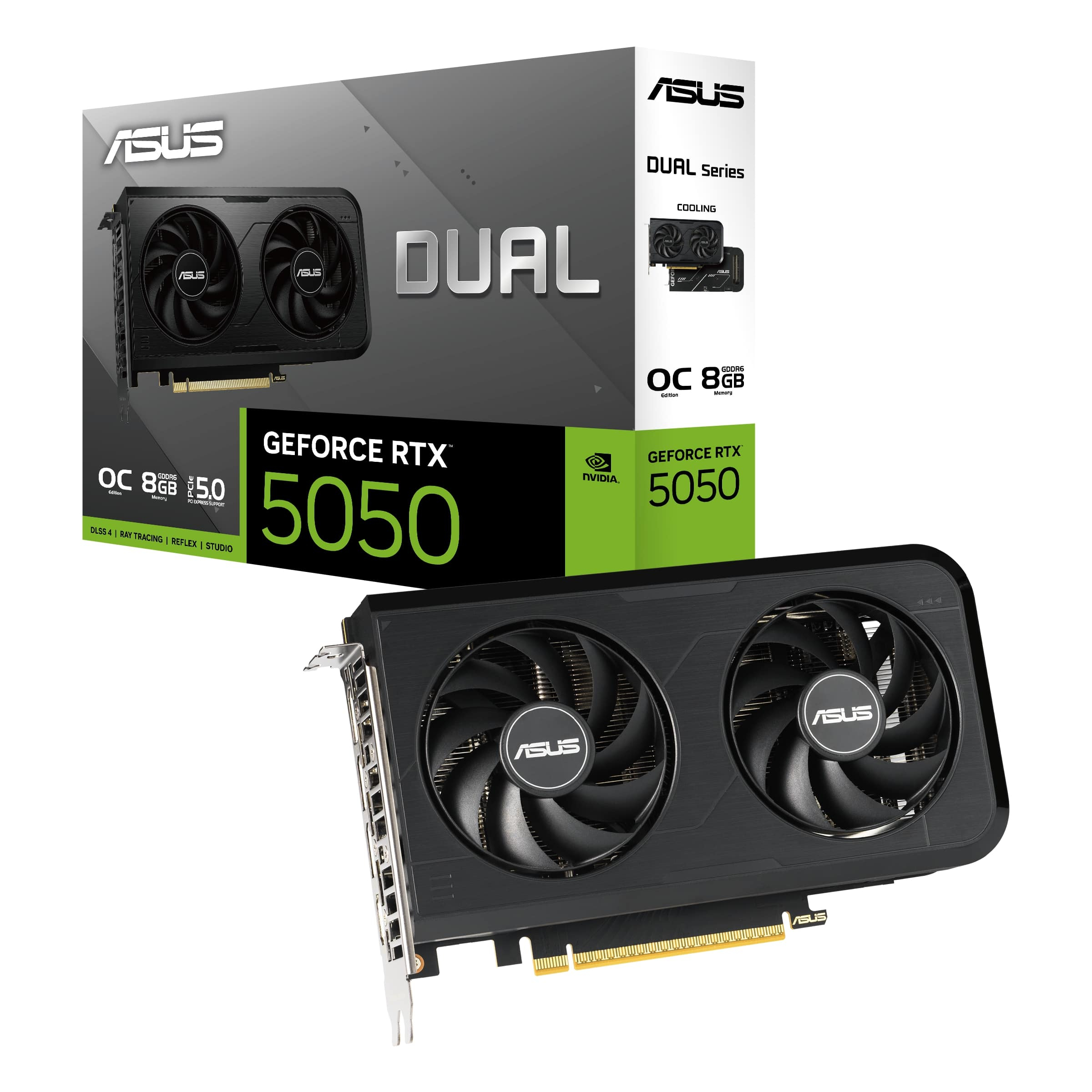 ASUS DUAL GeForce RTX 5050 8GB OC Edition DUAL-RTX5050-O8G GDDR7 128Bit Gaming (Oyuncu) Ekran Kartı