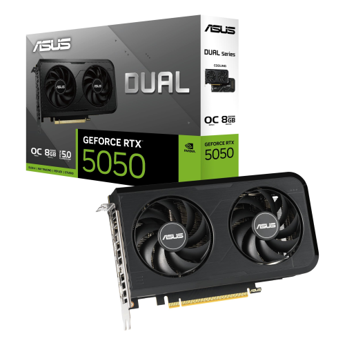 ASUS DUAL GeForce RTX 5050 8GB OC Edition DUAL-RTX5050-O8G GDDR7 128Bit Gaming (Oyuncu) Ekran Kartı