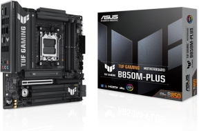 ASUS TUF GAMING B850M-PLUS AMD B850 AM5 SOKET DDR5 8000+(OC)MHz mATX Gaming (Oyuncu) Anakart