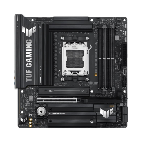 ASUS TUF GAMING B850M-PLUS AMD B850 AM5 SOKET DDR5 8000+(OC)MHz mATX Gaming (Oyuncu) Anakart