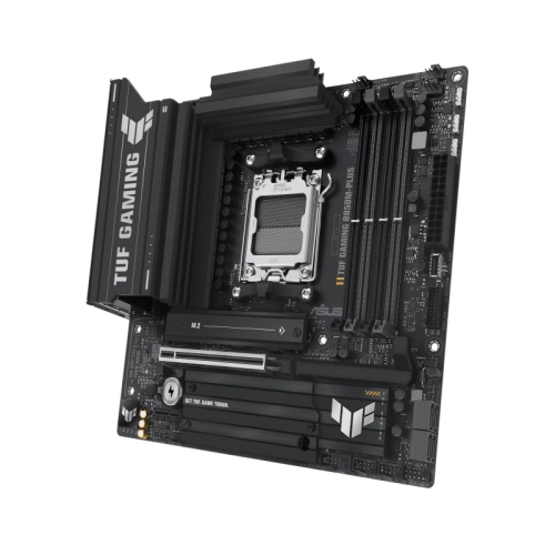 ASUS TUF GAMING B850M-PLUS AMD B850 AM5 SOKET DDR5 8000+(OC)MHz mATX Gaming (Oyuncu) Anakart
