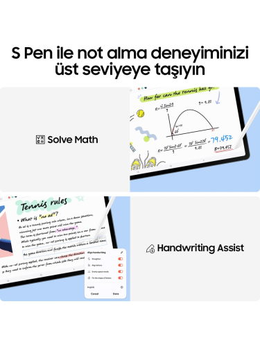 Samsung Galaxy Tab S10 FE SM-X520 8 GB 128 GB 10.9″  Mavi Tablet