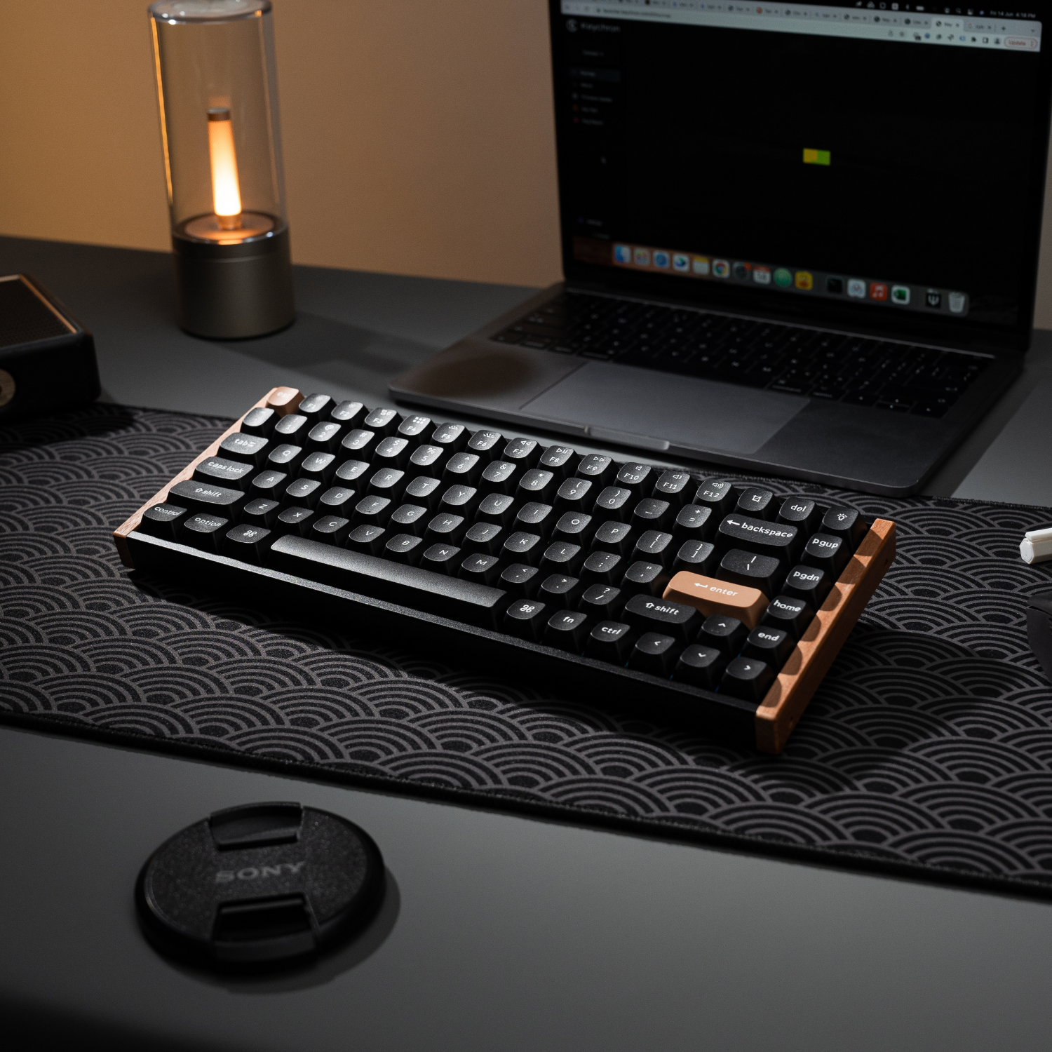 Keychron K2 HE Special Edition Siyah %75 Gateron Magnetic Nebula Manyetik Switch Hall Effect RGB Kablosuz Hotswap Mekanik Gaming (Oyuncu) Klavye  - K2H-F1-TR