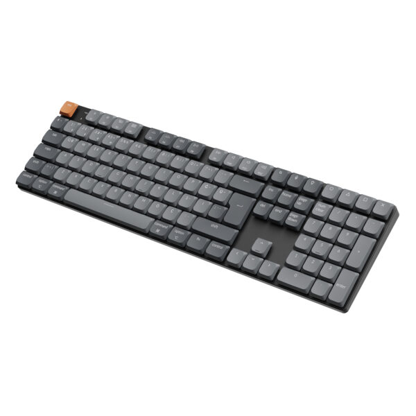 Keychron K5 Max QMK/VIA Siyah %100 Low Profile Gateron Brown Switch RGB Kablosuz Hotswap Mekanik Gaming (Oyuncu) Klavye - K5M-H3-TR