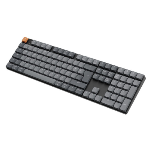 Keychron K5 Max QMK/VIA Siyah %100 Low Profile Gateron Brown Switch RGB Kablosuz Hotswap Mekanik Gaming (Oyuncu) Klavye - K5M-H3-TR