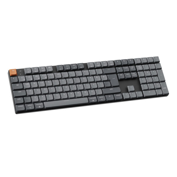 Keychron K5 Max QMK/VIA Siyah %100 Low Profile Gateron Brown Switch RGB Kablosuz Hotswap Mekanik Gaming (Oyuncu) Klavye - K5M-H3-TR