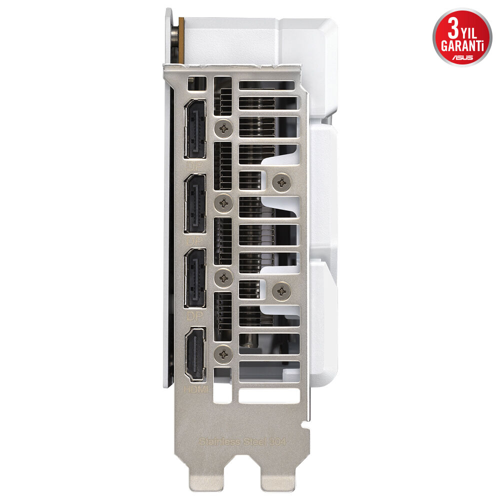 ASUS DUAL GeForce RTX 5060 8GB DUAL-RTX5060-O8G-WHITE GDDR7 128Bit DX12 Gaming (Oyuncu) Ekran Kartı