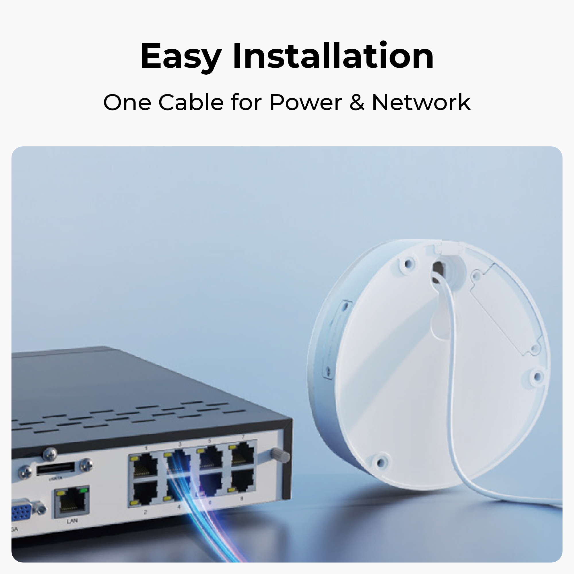 REOLINK P337 8MP 2.8MM POE IP DOME KAMERA