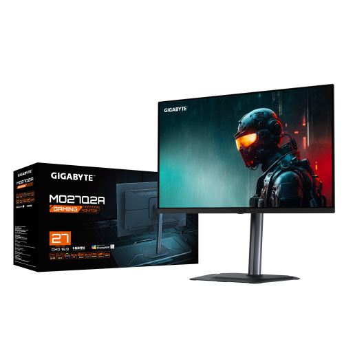 Gigabyte MO27Q2A 27″ 280Hz 0.03ms HDMI,DisplayPort FreeSync G-Sync QD-OLED 2K Gaming Monitör