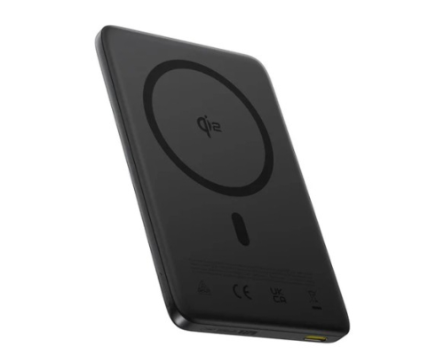Baseus PicoGo Ultra-Slim Qi2 Siyah 10000 mAh Hızlı Şarj MagSafe Powerbank