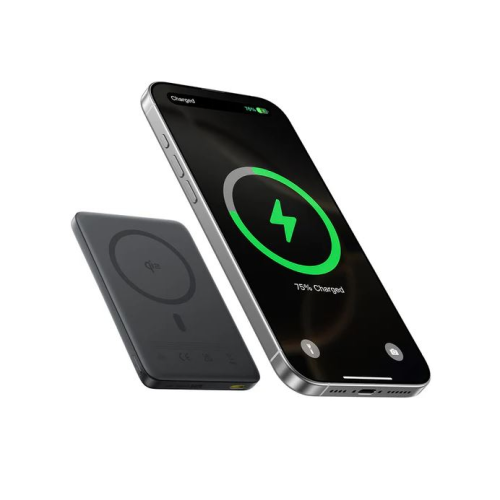 Baseus PicoGo Ultra-Slim Qi2 Siyah 10000 mAh Hızlı Şarj MagSafe Powerbank