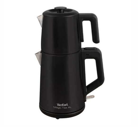 Tefal Magic Tea XL 1650 W Çelik Siyah Çay Makinesi