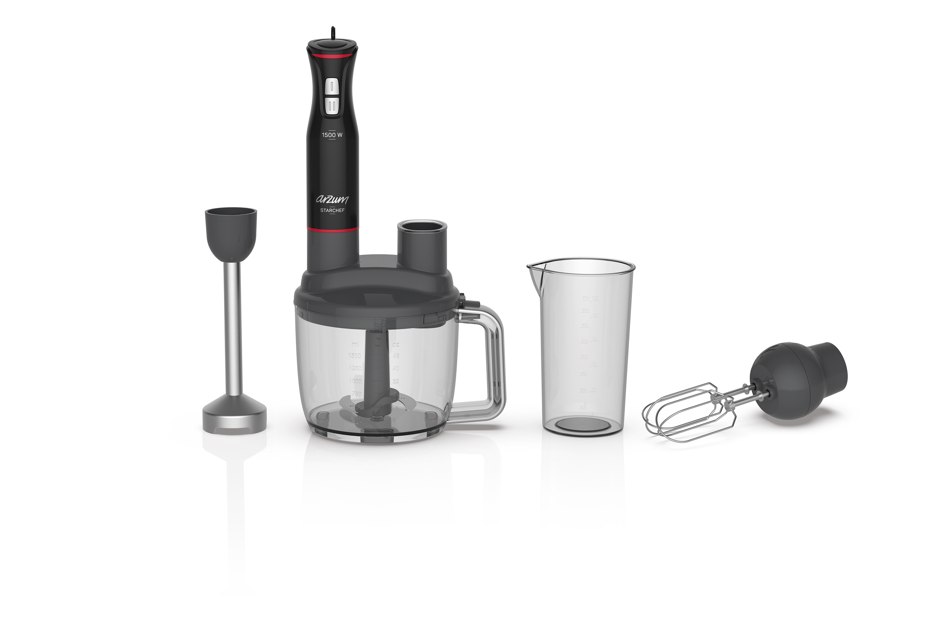 Arzum AR1137 Starchef Multi 1500 W Blender Seti