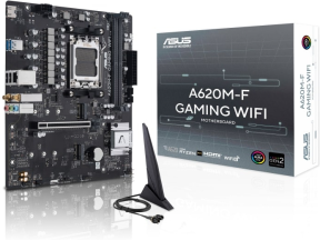 ASUS A620M-F GAMING WIFI AMD A620 Soket AM5 DDR5 8000+(OC)MHz mATX Gaming (Oyuncu) Anakart