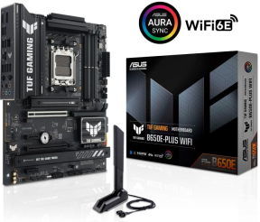 ASUS TUF GAMING B650E-PLUS WIFI AMD AM5 B650 Soket DDR5 8000+(OC)MHz ATX Gaming (Oyuncu) Anakart