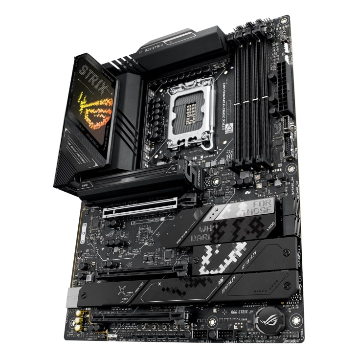 ASUS ROG STRIX Z890-H GAMING WIFI Intel LGA1851 Z890 Soket DDR5 9066+MHz(OC) ATX Gaming (Oyuncu) Anakart