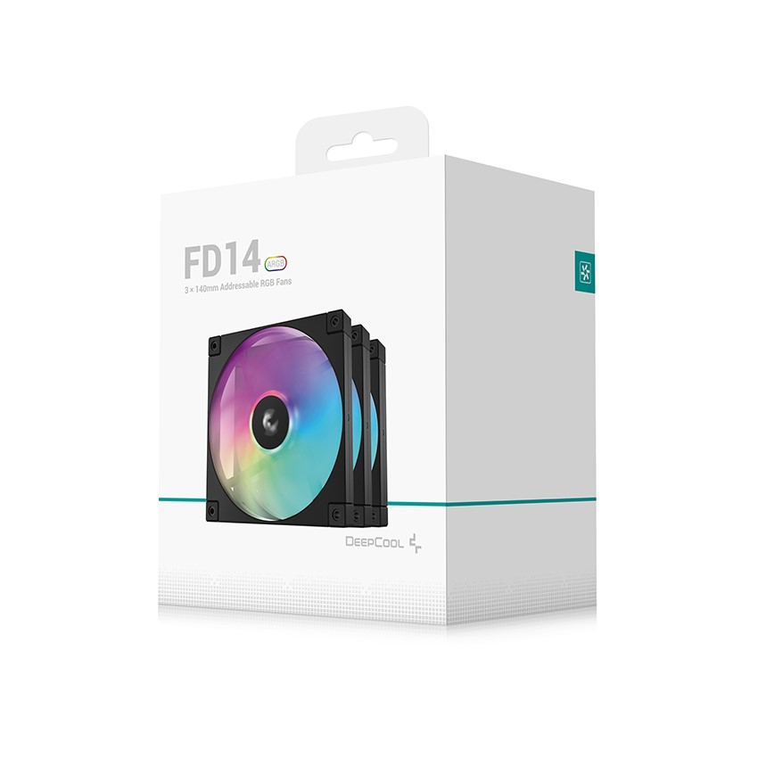 DEEPCOOL FD14-ARGB-3IN1 3x140mm ARGB Kasa Fan Seti