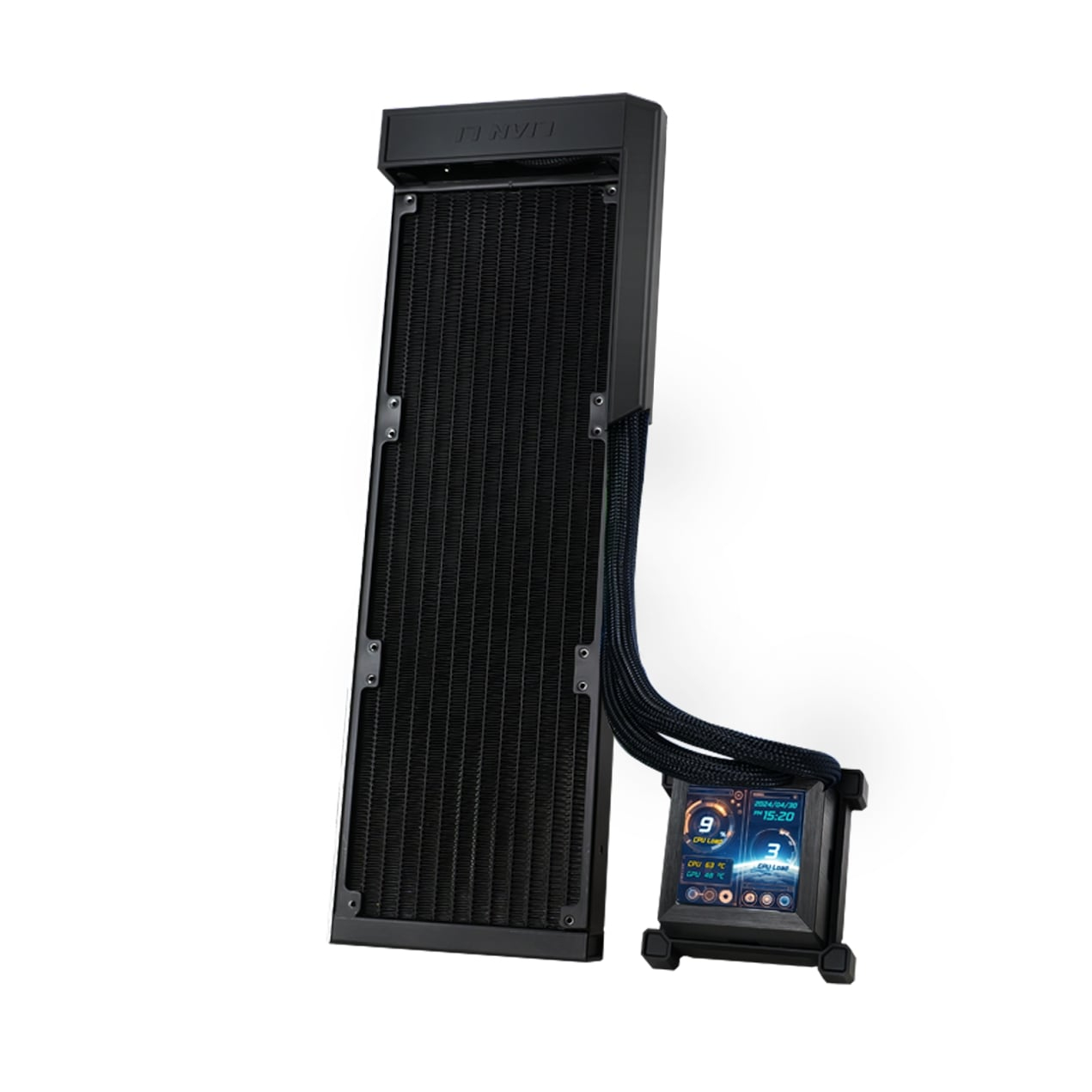 Lian Li Hydro-Shift LCD 360 Siyah İşlemci Sıvı Soğutucu (FANSIZ) (G89.GHSLCD36NB.00)