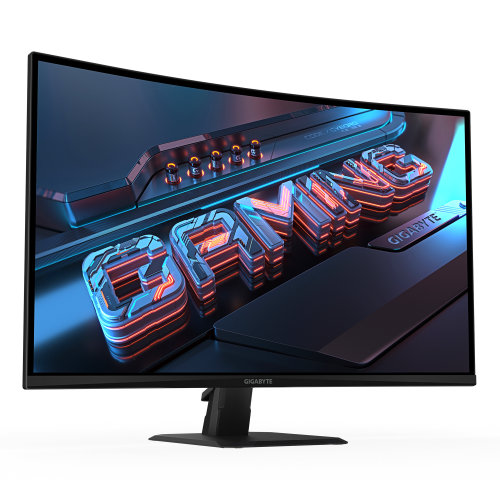 Gigabyte GS32QCA 31.5″ 180Hz 1ms HDMI DisplayPort  Adaptive-Sync VA Curved 2K Gaming Monitör