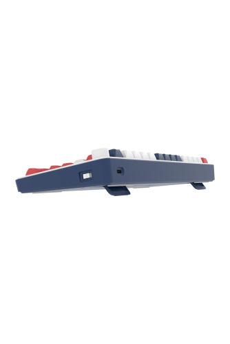 Hawk Gaming HK255BR Membrane LCD RGB Kablosuz/Bluetooth Mavi Kırmızı %75 Türkçe Gaming Klavye