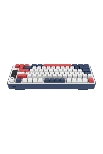 Hawk Gaming HK255BR Membrane LCD RGB Kablosuz/Bluetooth Mavi Kırmızı %75 Türkçe Gaming Klavye