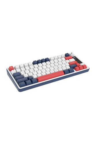 Hawk Gaming HK255BR Membrane LCD RGB Kablosuz/Bluetooth Mavi Kırmızı %75 Türkçe Gaming Klavye