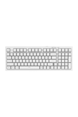 Hawk Gaming HK210W Membrane Rainbow Type C Kablolu Beyaz Full Türkçe Gaming Klavye