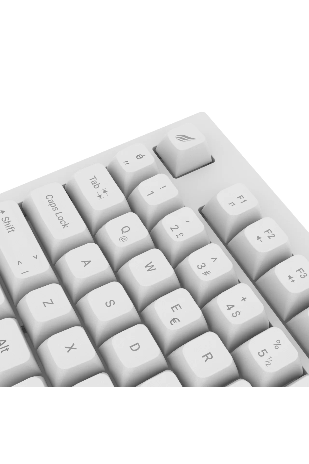 Hawk Gaming HK210W Membrane Rainbow Type C Kablolu Beyaz Full Türkçe Gaming Klavye