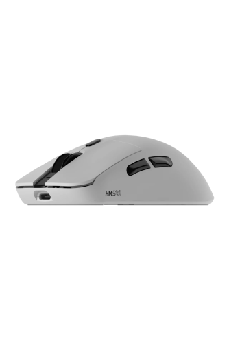 Hawk Gaming HM420B 4K Hz 26000 DPI Tri-Mode Kablosuz/Bluetooth Şarj Standlı Beyaz Gaming Mouse